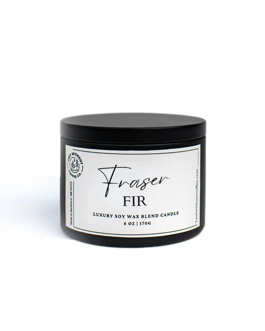 Soy Wax Candles | 6oz Fraser Fir Lost Without Coffee Co.