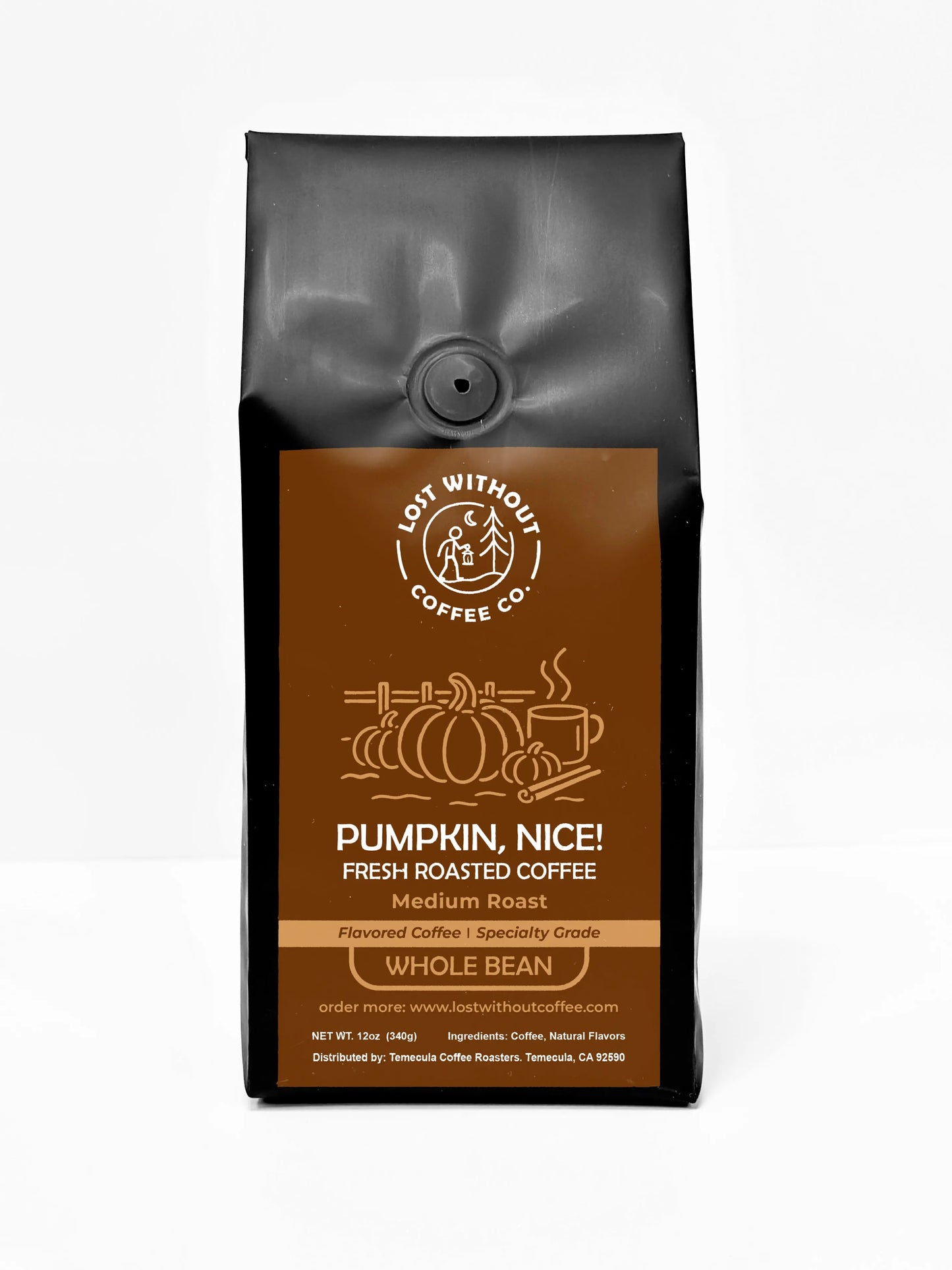 Fresh Roasted Coffee - Pumpkin Spice Flavored - 12oz