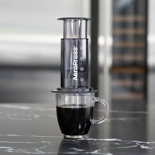 AeroPress Clear Coffee Maker - Black Espresso Parts
