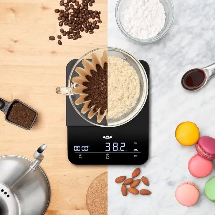 OXO 6 lb. Precision Scale w/ Timer Espresso Parts