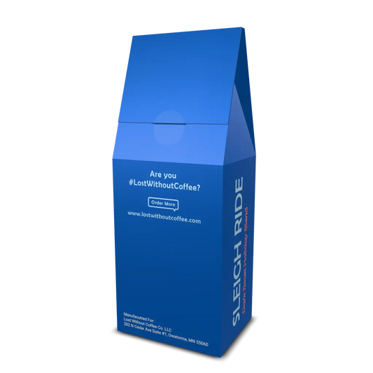 Fresh Roasted Coffee - Sleigh Ride - 12 oz Lost Without Coffee Co.