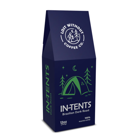 In-Tents Dark Roast Coffee - Front