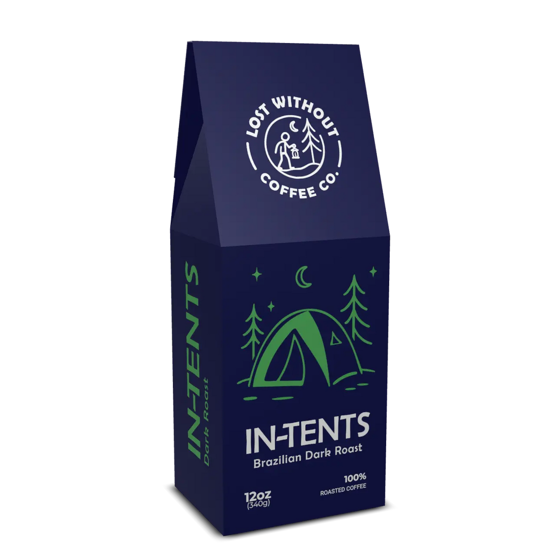 In-Tents Dark Roast Coffee - Front