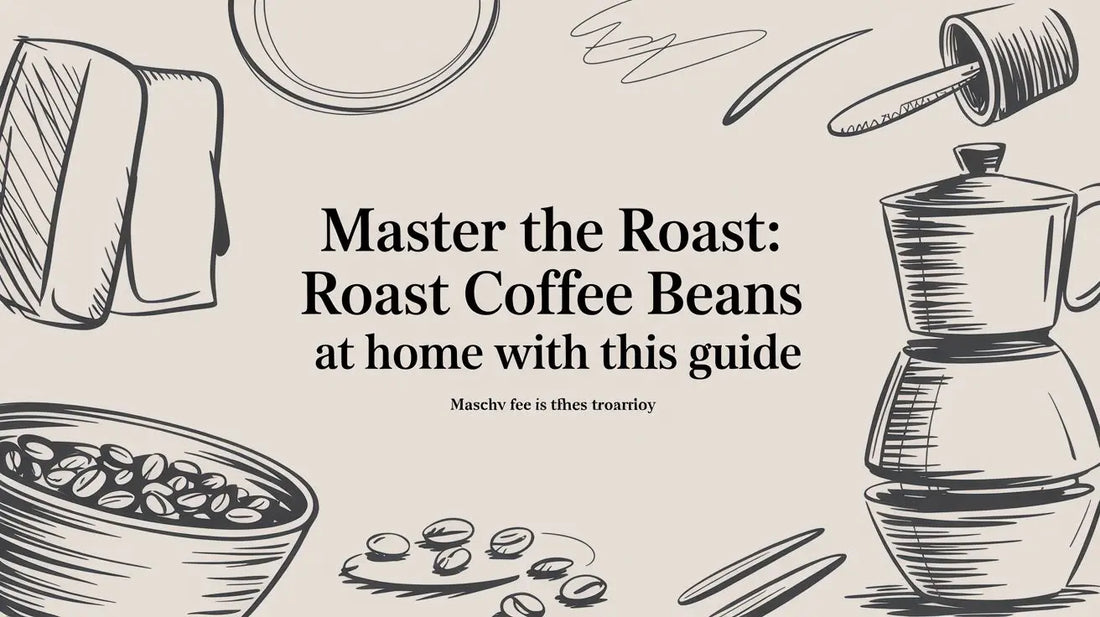 Master the Roast: roast coffee beans at home with this guide
