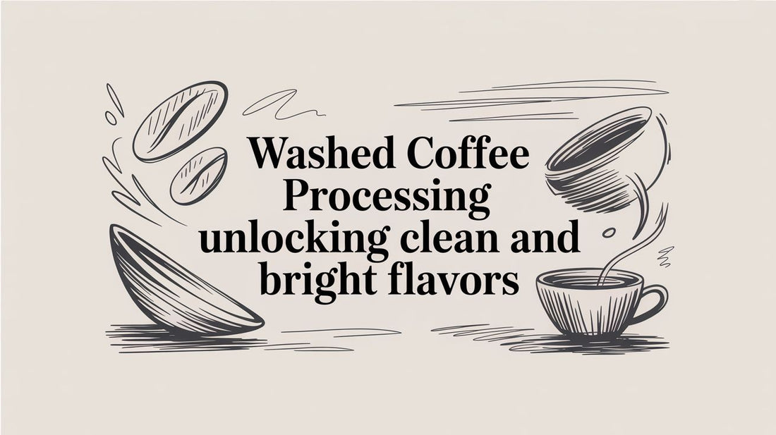 Washed Coffee Processing: Unlocking Clean and Bright Flavors