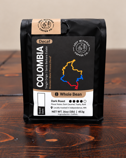 Decaf Colombia - Dark Roast Roast