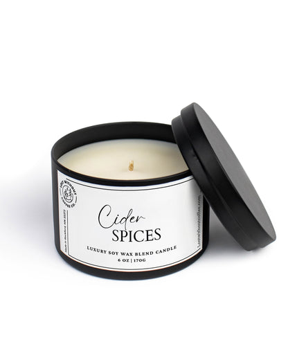 Soy Wax Candles | 6 oz Cider Spices