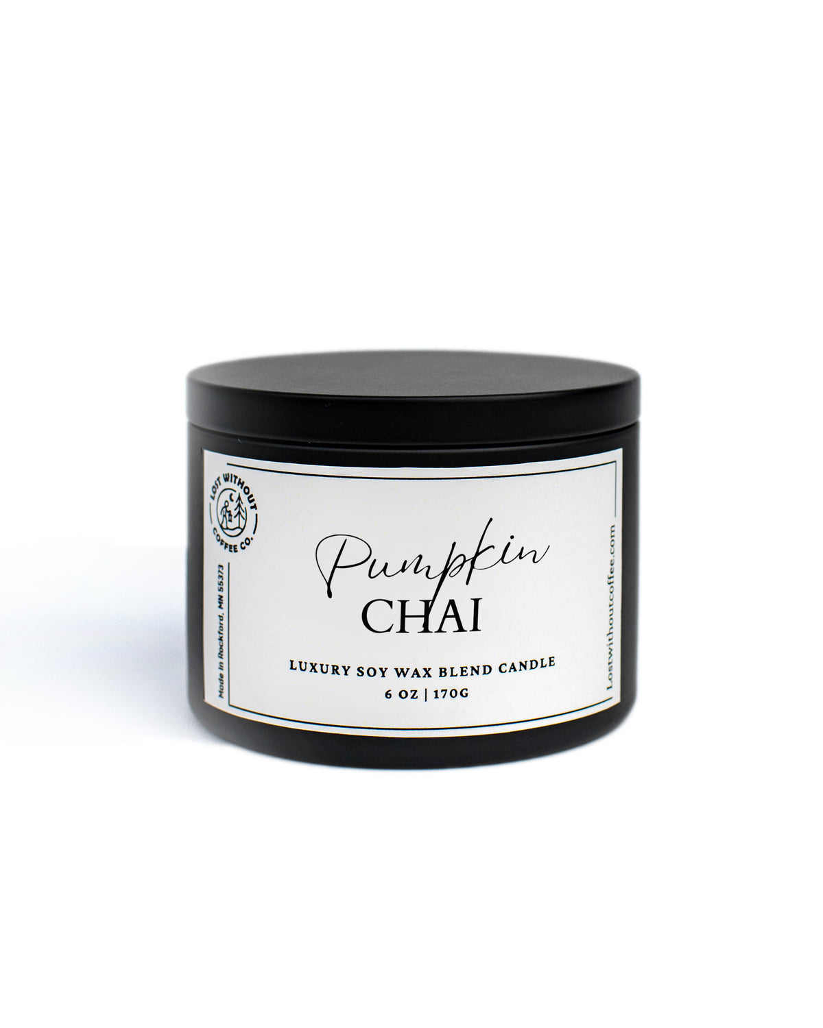 Soy Wax Candles | 6 oz Pumpkin Chai