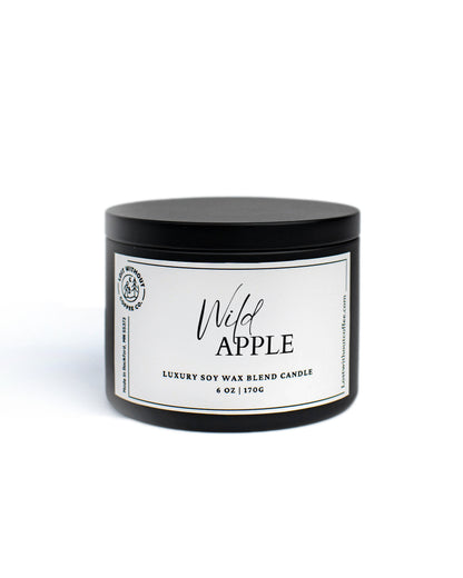 Soy Wax Candles | 6 oz Wild Apple