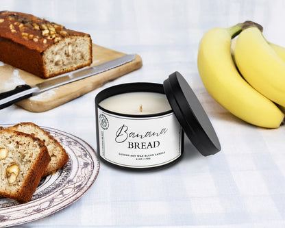 Soy Wax Candles | 6oz Banana Bread