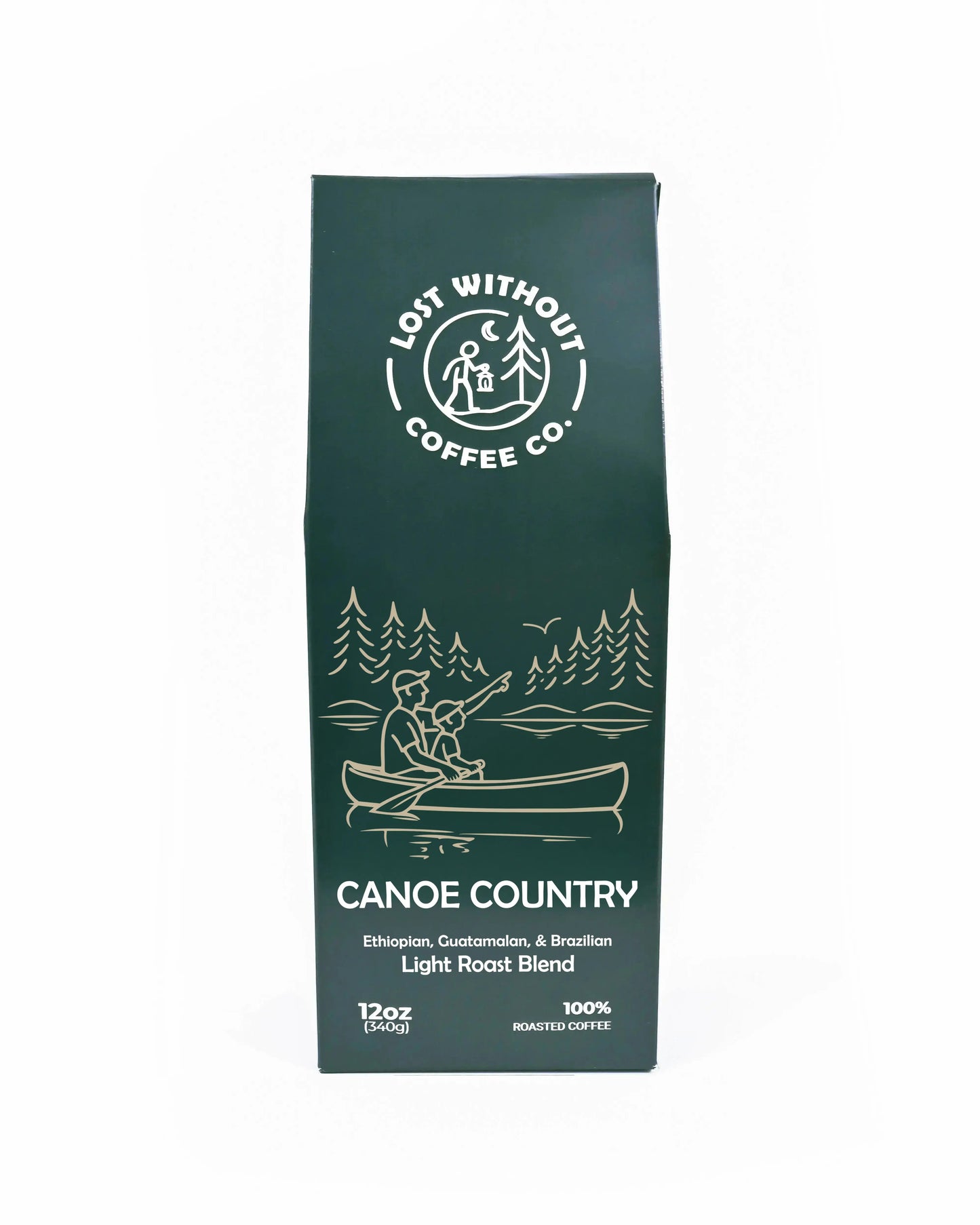 Fresh Roasted Coffee - Canoe Country - Light Roast - 12oz Lost Without Coffee Co.
