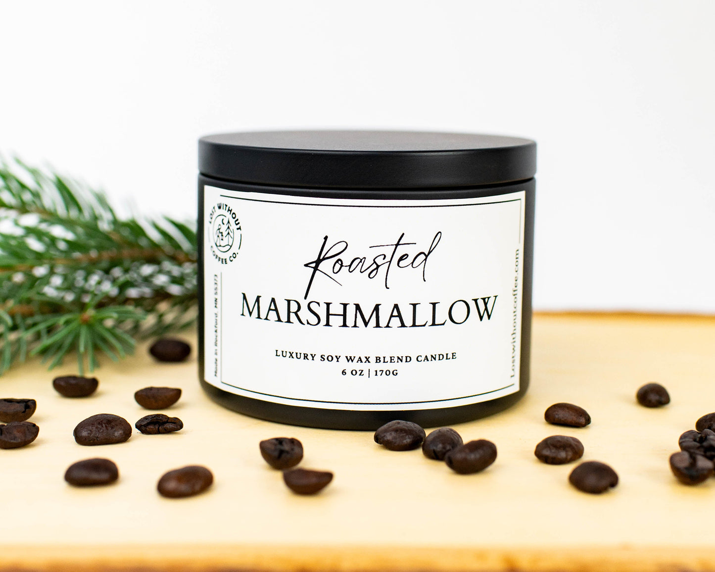 Soy Wax Candles | 6oz Roasted Marshmallow