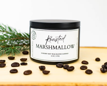 Soy Wax Candles | 6oz Roasted Marshmallow