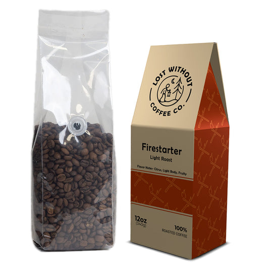 Firestarter - Light Roast - Whole Bean or Ground - 12 oz Box