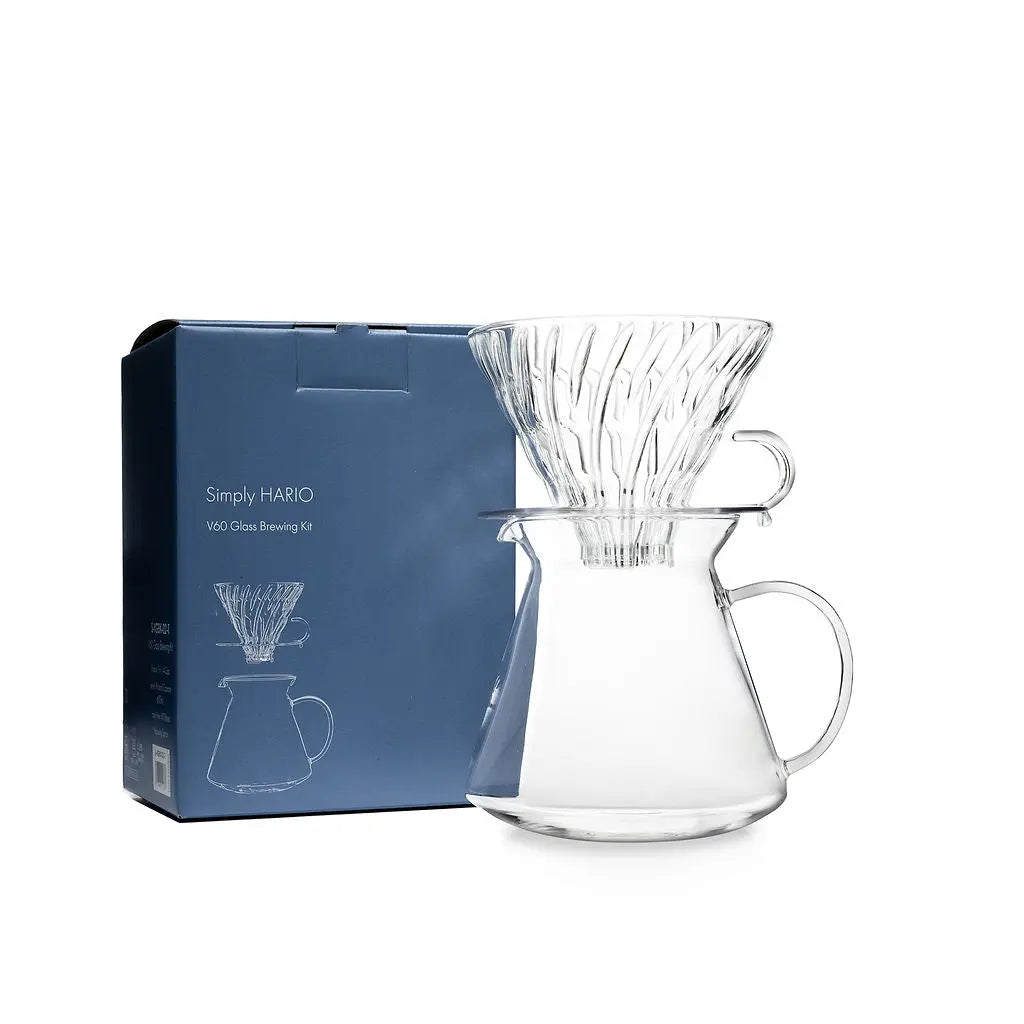 Hario V60 02 Simply Glass Pour Over Coffee Kit Espresso Parts