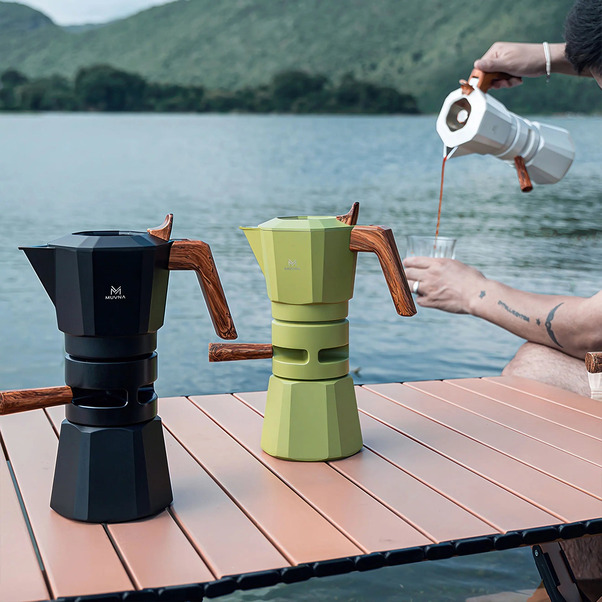 High Pressure Espresso Maker Moka Pot Lastaforest