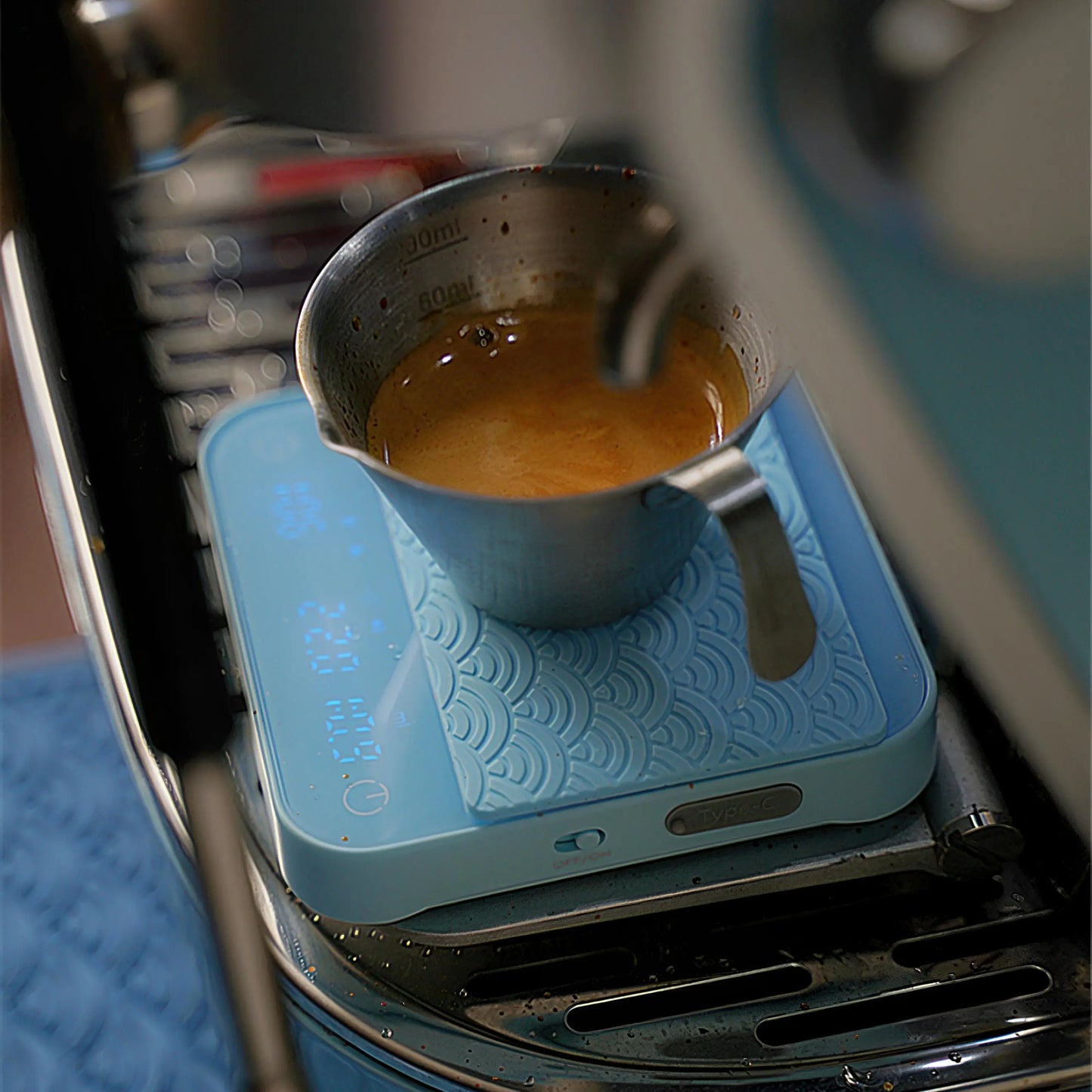 Rocket MiniPlus Coffee Scale - Timer & Ratio Calculator Lastaforest