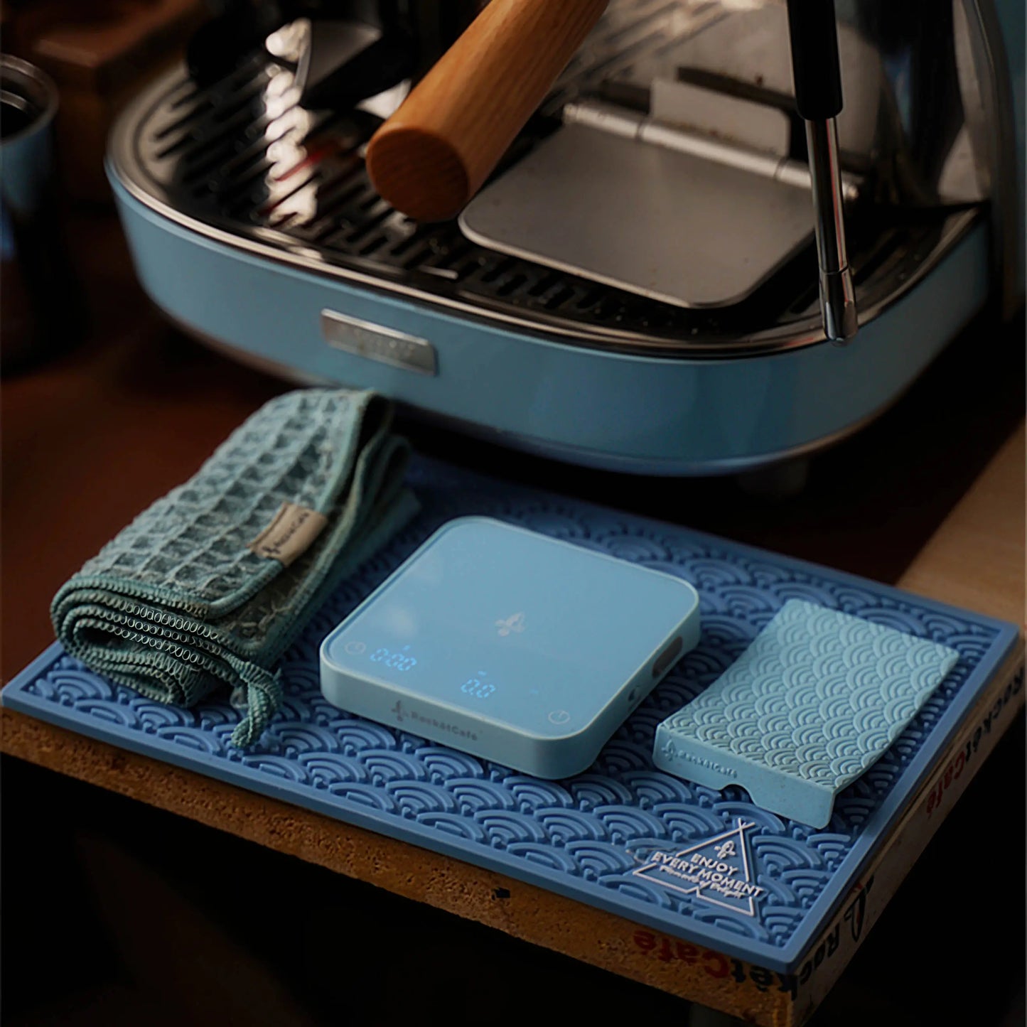 Rocket MiniPlus Coffee Scale - Timer & Ratio Calculator Lastaforest