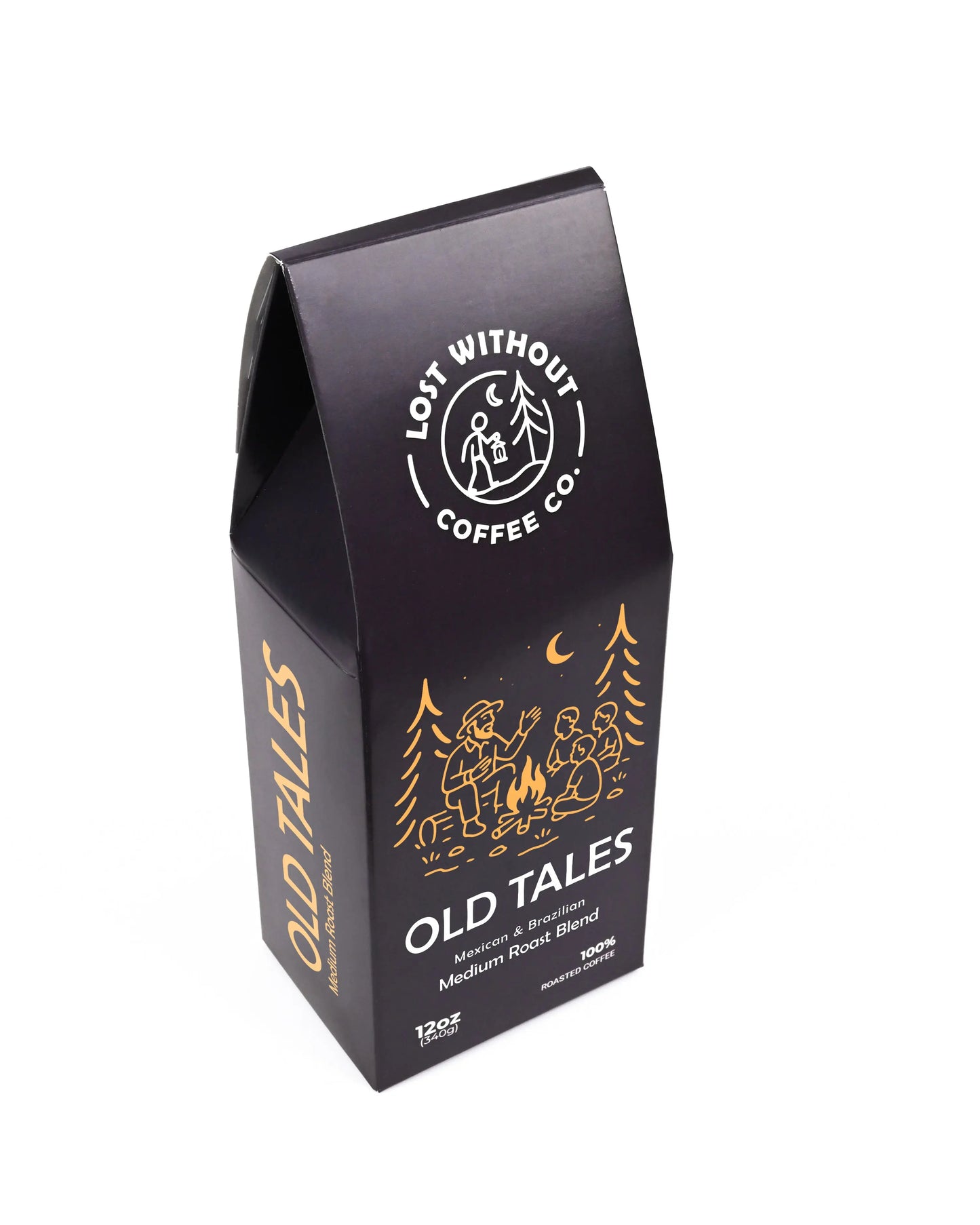 Fresh Roasted Coffee - Old Tales Medium Roast Blend - 12oz Lost Without Coffee Co.
