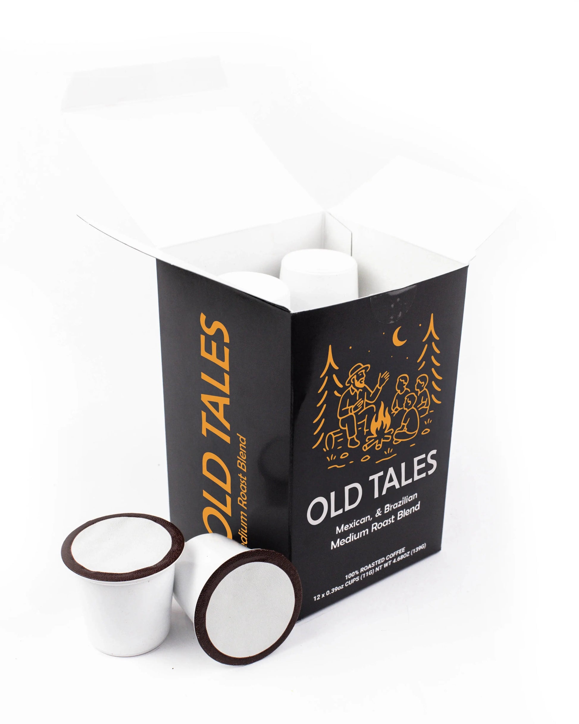 Fresh Roasted Coffee - Old Tales Medium Roast Pods - 12 Pack Lost Without Coffee Co.