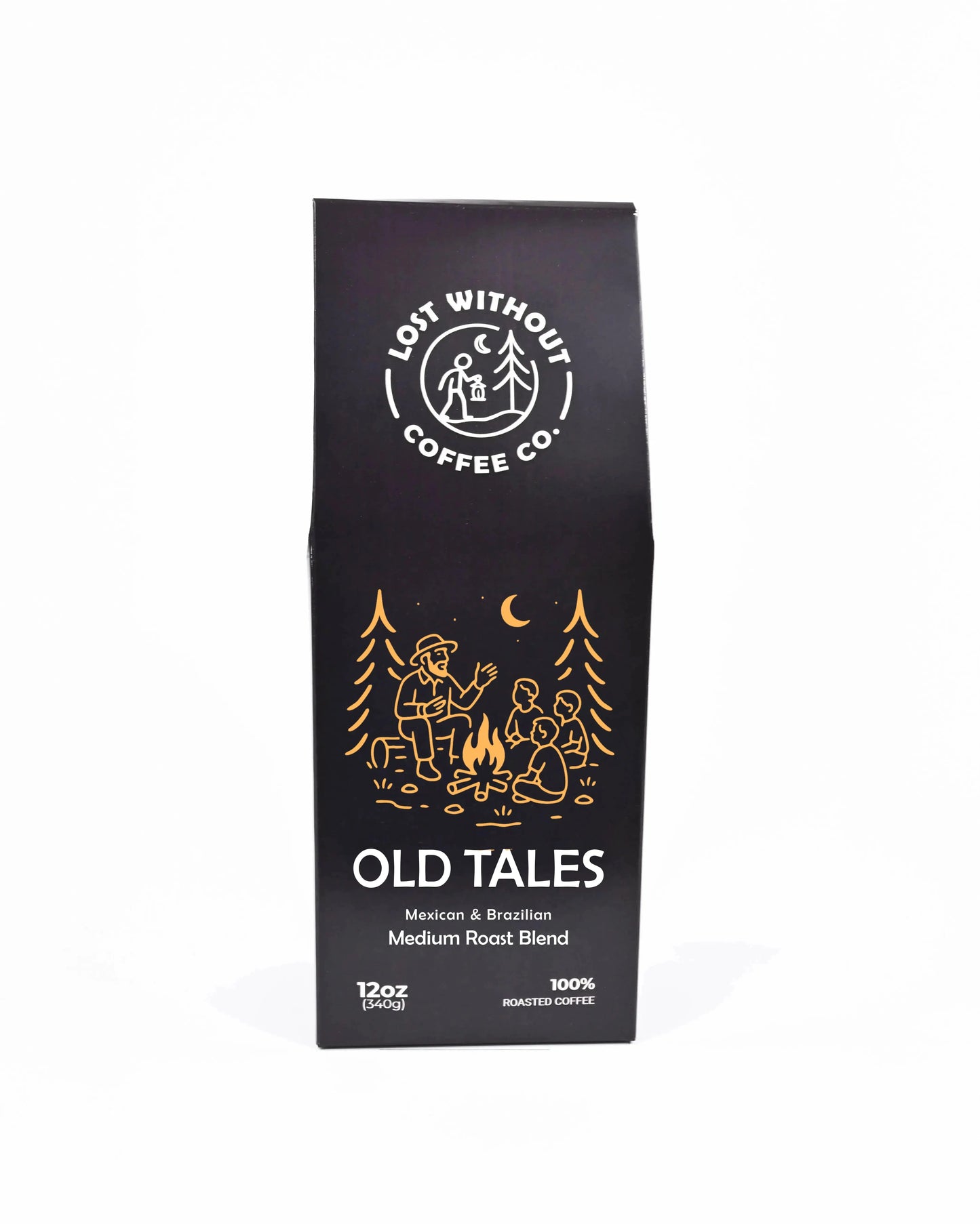 Fresh Roasted Coffee - Old Tales Medium Roast Blend - 12oz Lost Without Coffee Co.