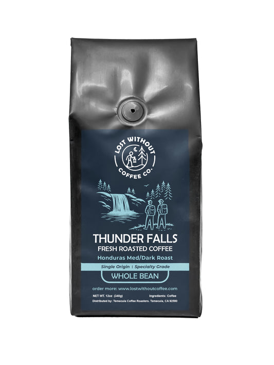 Fresh Roasted Coffee - Thunder Falls - Med-Dark Roast