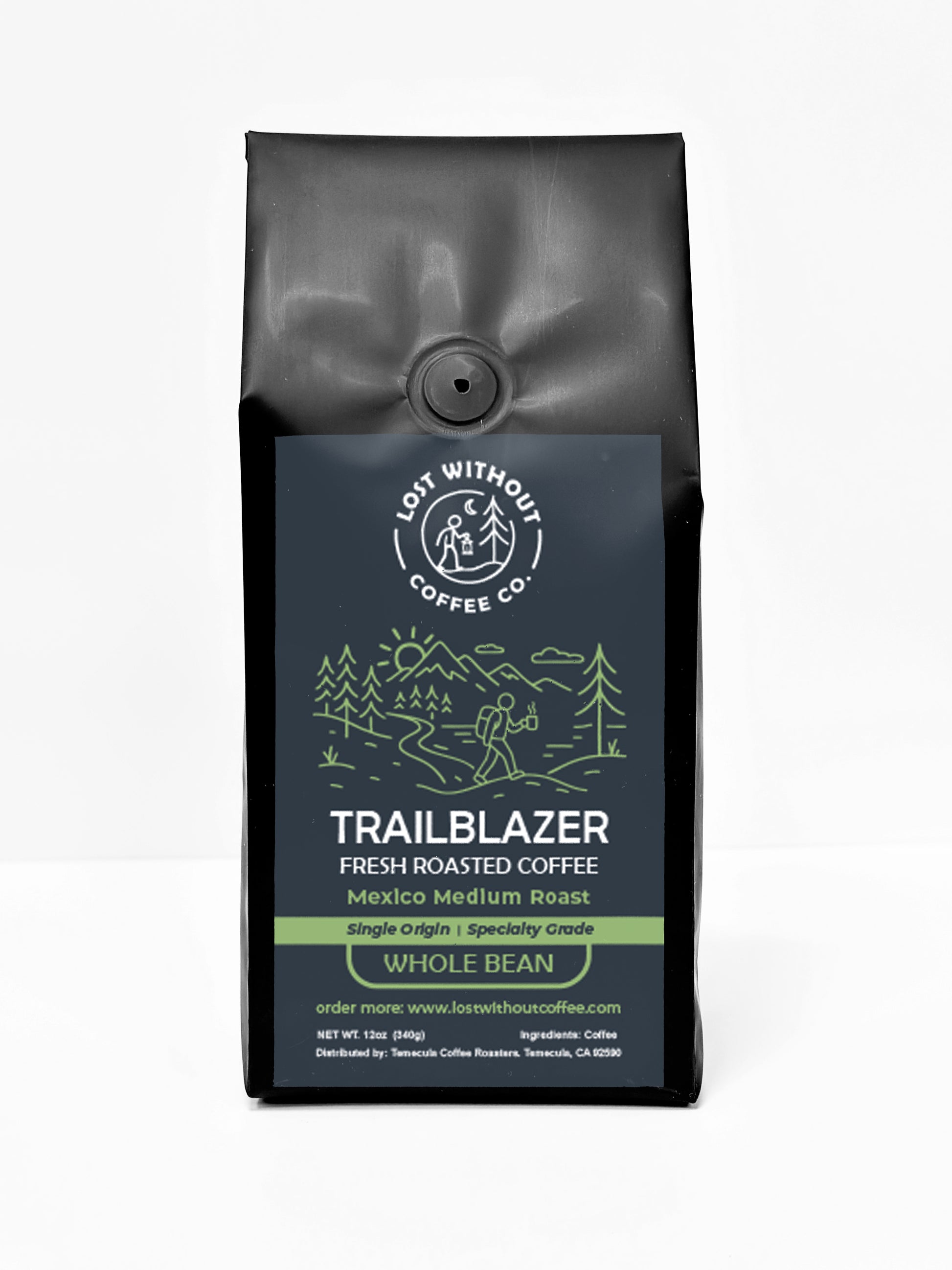 Fresh Roasted Coffee - Trailblazer - Medium Roast - 12oz