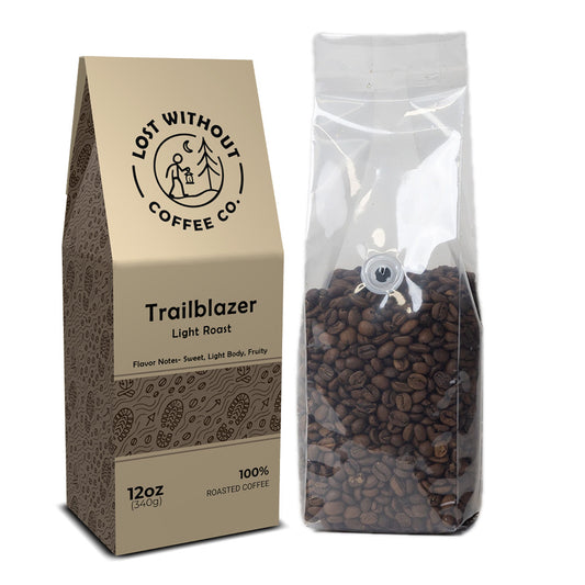 Trailblazer - Light Roast - 12oz - Whole Bean or Ground - 12 oz Box