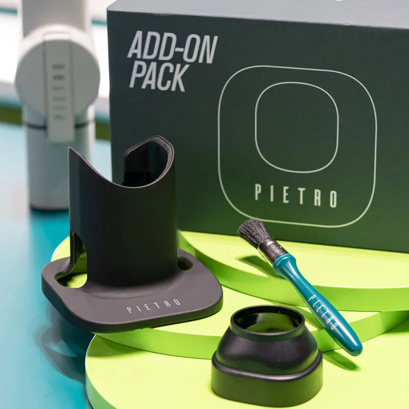 Manual Burr Coffee Grinder | Pietro Pro Brewing - Pink Espresso Parts