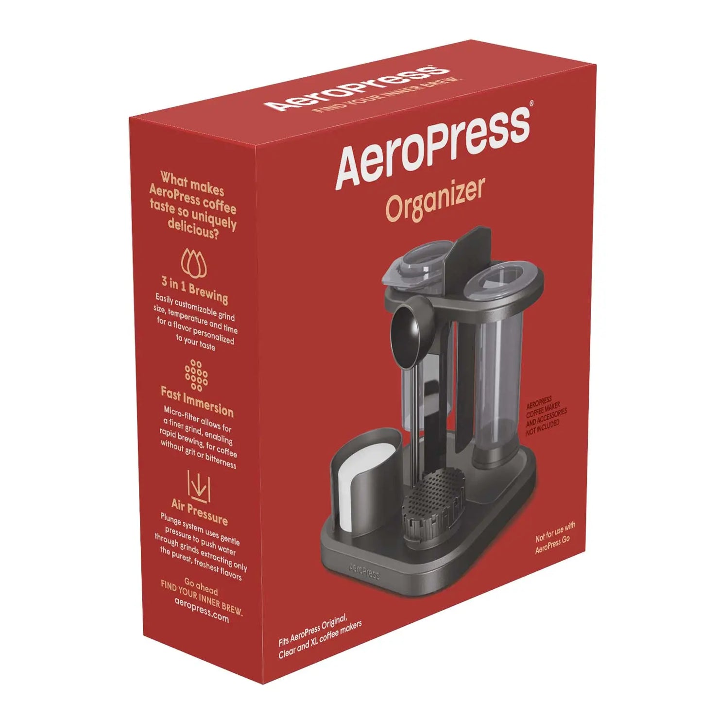 AeroPress Organizer Stand Espresso Parts
