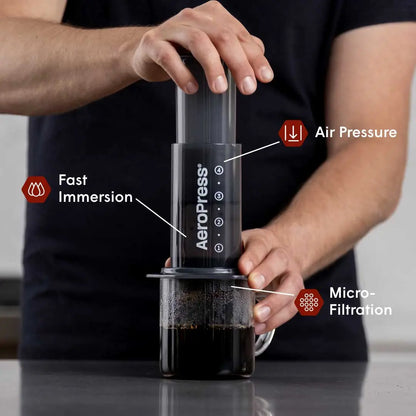 AeroPress Coffee Maker - The Original 3-in-1 Coffee Brewer for Home, Travel & Adventure Espresso Parts