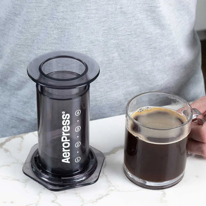 AeroPress Clear Coffee Maker - Black Espresso Parts