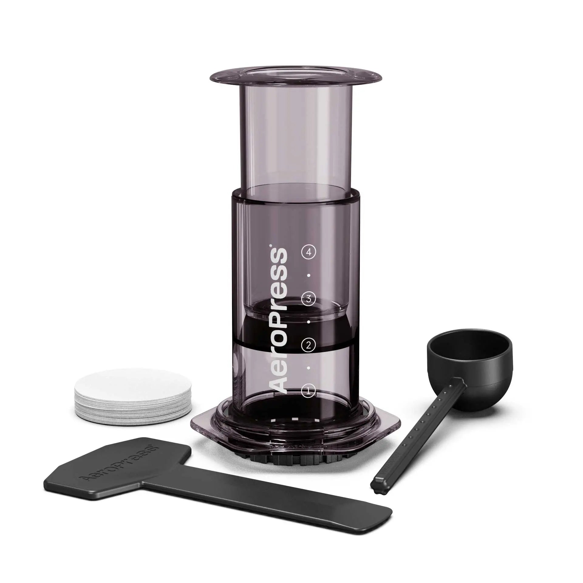 AeroPress Clear Coffee Maker - Black Espresso Parts