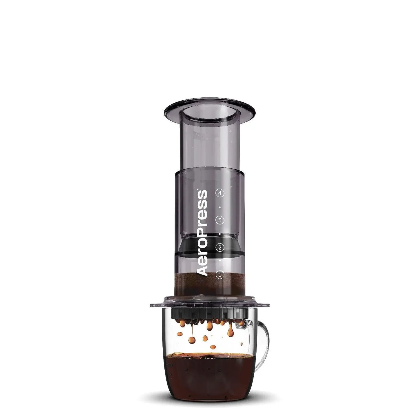 AeroPress Clear Coffee Maker - Black Espresso Parts