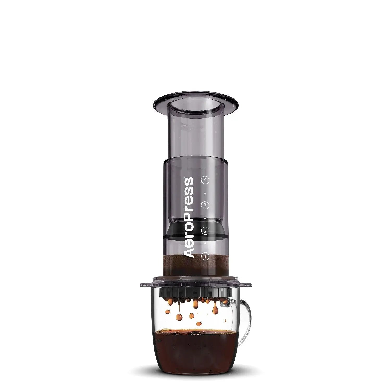 AeroPress Clear Coffee Maker - Black Espresso Parts