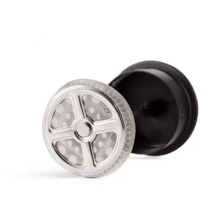 Yama Glass 2 Cup Coffee/Tea French Press - 8oz Espresso Parts