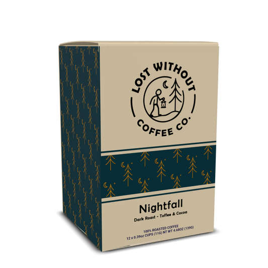 Nightfall - Dark Roast - 12 count single serve cups