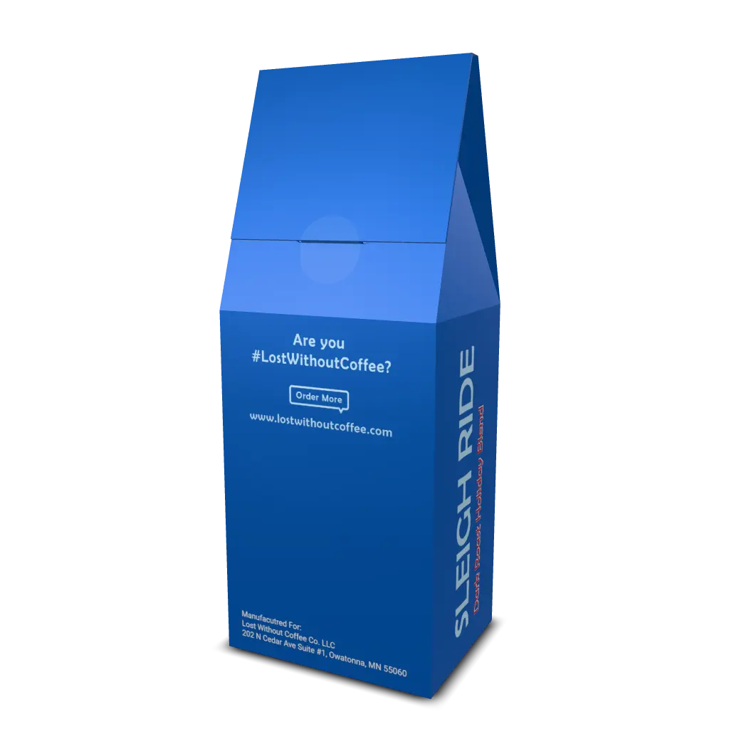 Fresh Roasted Coffee - Sleigh Ride - 12 oz Lost Without Coffee Co.