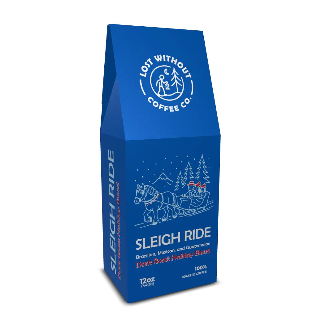 Fresh Roasted Coffee - Sleigh Ride - 12 oz Lost Without Coffee Co.