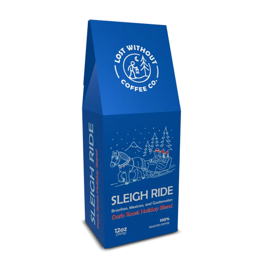 Fresh Roasted Coffee - Sleigh Ride - 12 oz Lost Without Coffee Co.