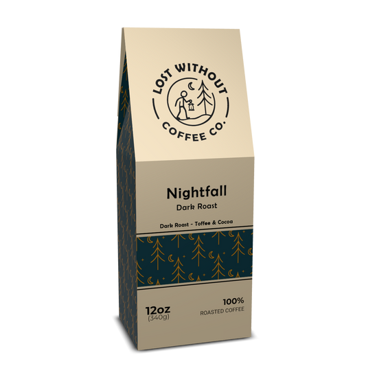 Nightfall - Dark Roast - Whole Bean or Ground - 12oz box