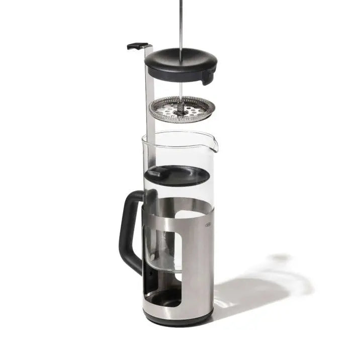 OXO 8-Cup French Press with Grounds Lifter Espresso Parts