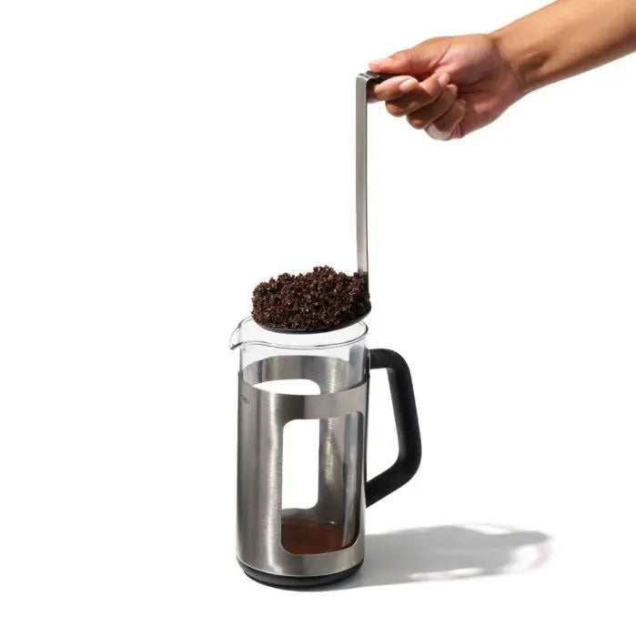OXO 8-Cup French Press with Grounds Lifter Espresso Parts