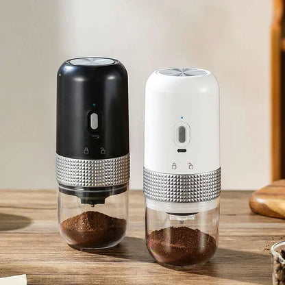 Portable Electric Ceramic Coffee Grinder USB Charging