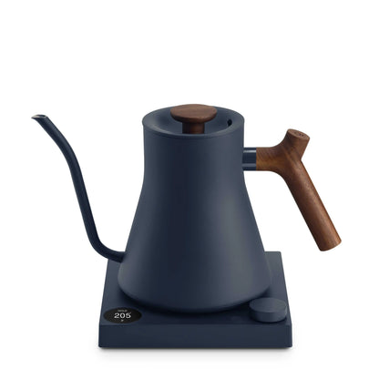 Fellow Stagg EKG Pro Electric Kettle - Stone Blue w/ Walnut Espresso Parts