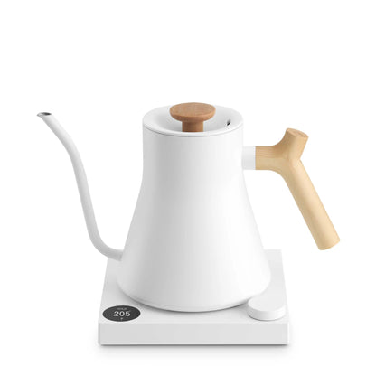 Fellow Stagg EKG Pro Electric Kettle - Matte White w/ Maple Espresso Parts
