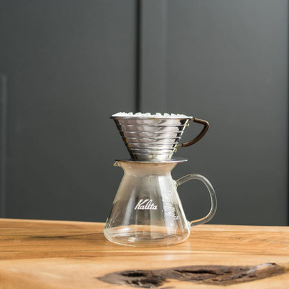 Kalita Wave 185 Stainless Steel Coffee Dripper Espresso Parts